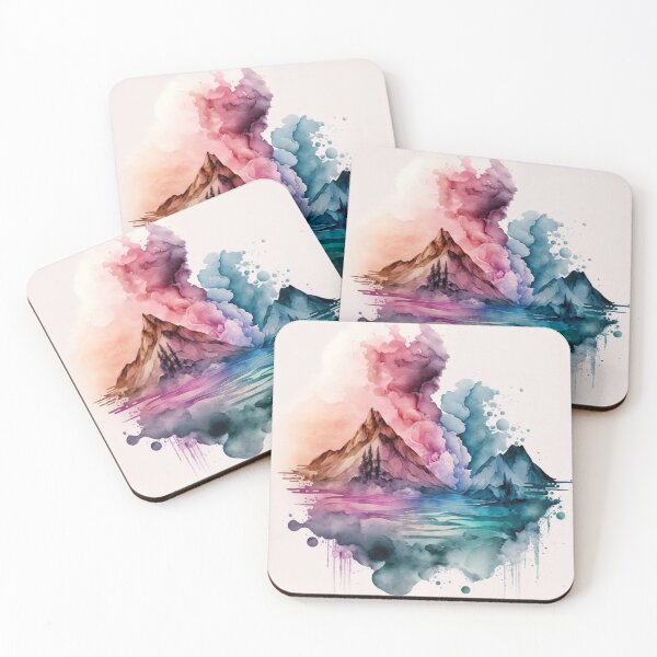 Item preview, Relaxing Watercolor #94 designed and sold by Avocado Design Studio.