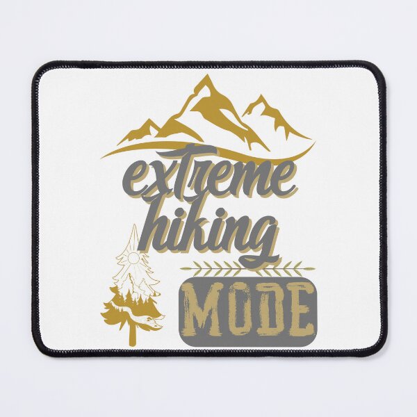 Item preview, extreme hiking mode, forest river sun inside tree pine designed and sold by movie-popcorn.