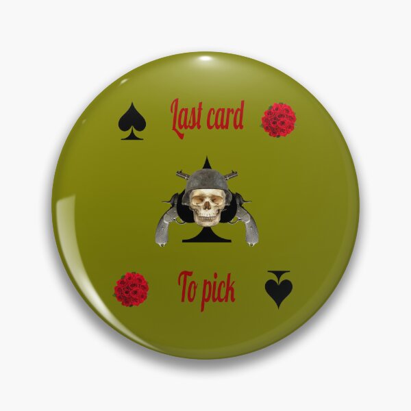 Item preview, Last card to pick, ace of spades, green designed and sold by Lacasadellora.
