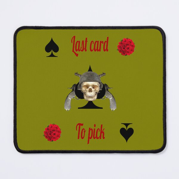 Item preview, Last card to pick, ace of spades, green designed and sold by Lacasadellora.
