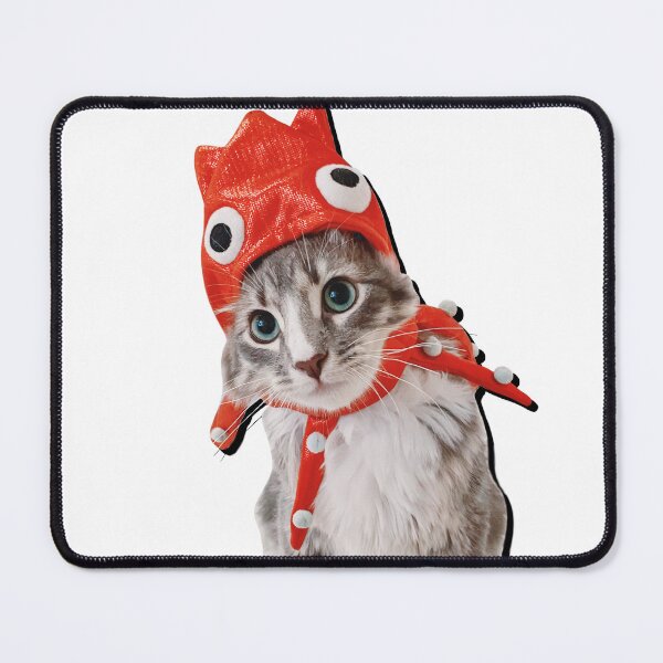 Item preview, Red Squid Hat Cat designed and sold by FauxAlien.