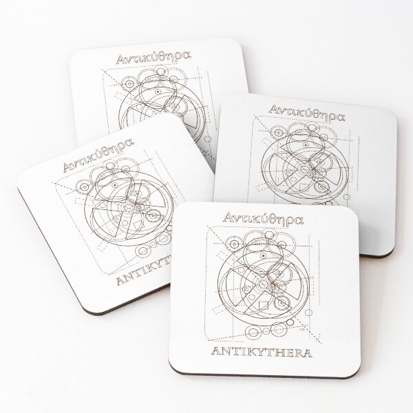 Item preview, Antikythera Mechanism Drawing, Brown designed and sold by SymbolGrafix.