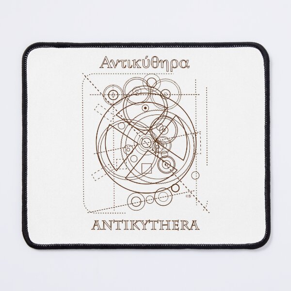Item preview, Antikythera Mechanism Drawing, Brown designed and sold by SymbolGrafix.