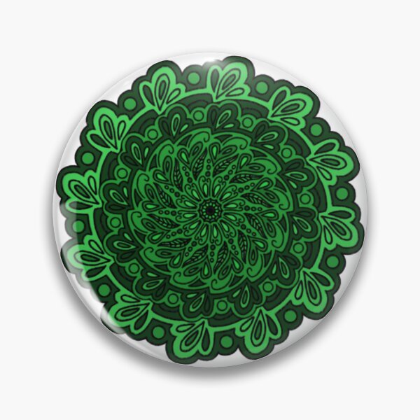 Item preview, Green Mandala designed and sold by radiantdark.