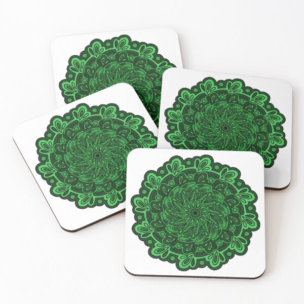 Item preview, Green Mandala designed and sold by radiantdark.