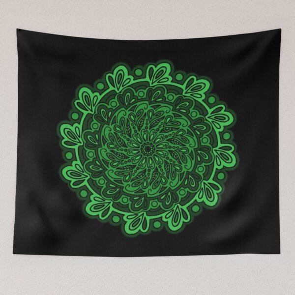 Item preview, Green Mandala designed and sold by radiantdark.