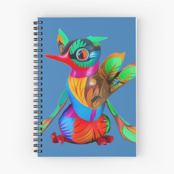 Item preview, Hummingbird alebrije, AI art designed and sold by Dendros-Studio.