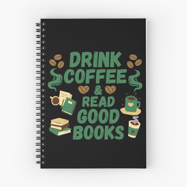Item preview, DRINK COFFEE AND READ GOOD BOOKS ,COFFEE LOVERS designed and sold by hijasminflower.