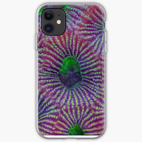 Favites coral iPhone Soft Case