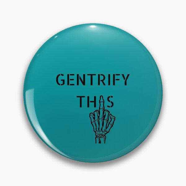 Item preview, Gentrify This Turquoise designed and sold by DogStarGlow.