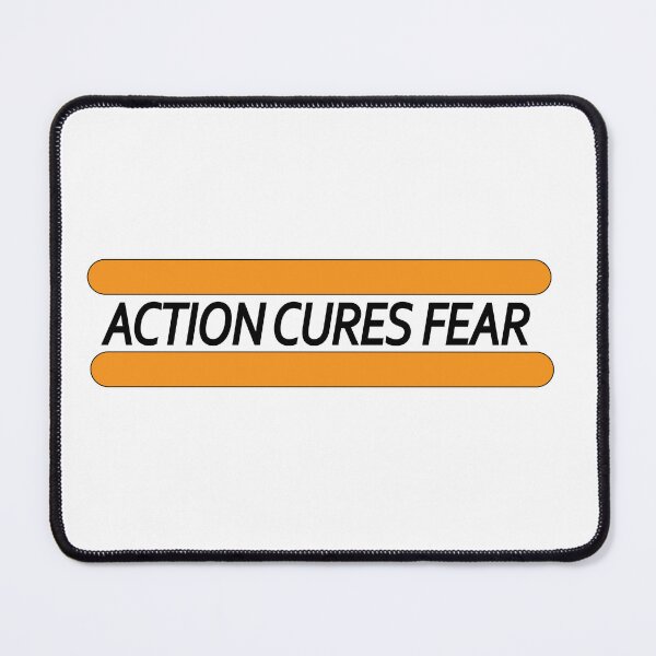 Item preview, Action cures fear designed and sold by Positive Mindzet!.