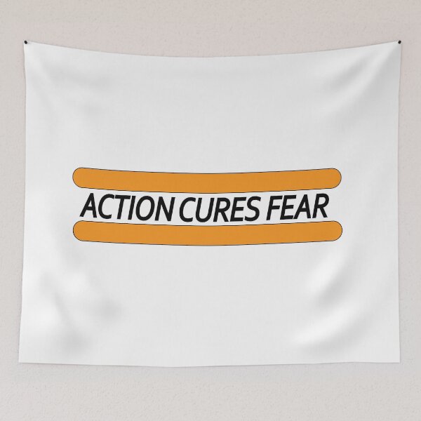Item preview, Action cures fear designed and sold by Positive Mindzet!.