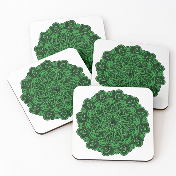 Item preview, Green Mandala designed and sold by radiantdark.