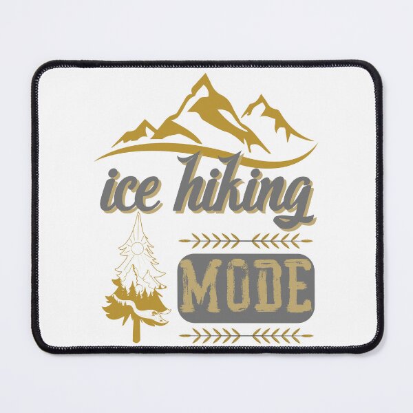Item preview, ice hiking mode, forest river sun inside tree pine designed and sold by movie-popcorn.