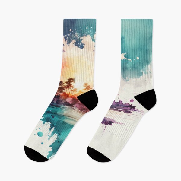 Item preview, Relaxing Watercolor #96 designed and sold by Avocado Design Studio.