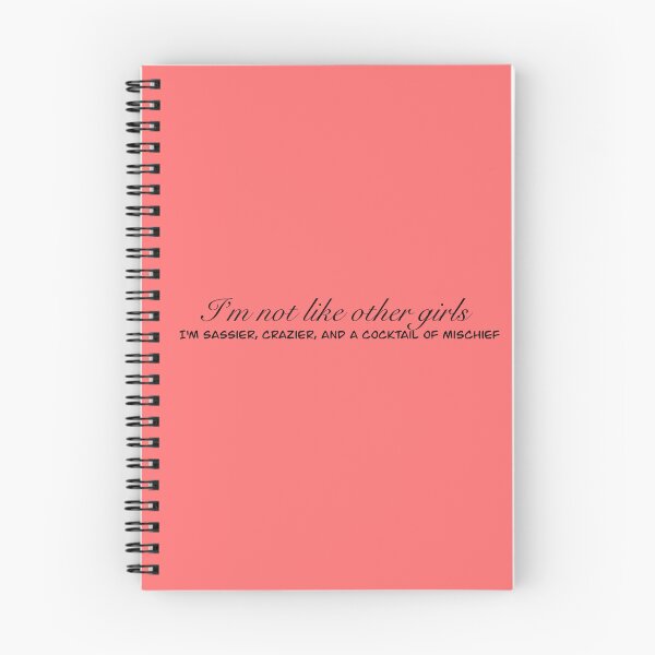 Item preview, I'm Not like other girls... designed and sold by Rhyan-ainsley Georgekish.