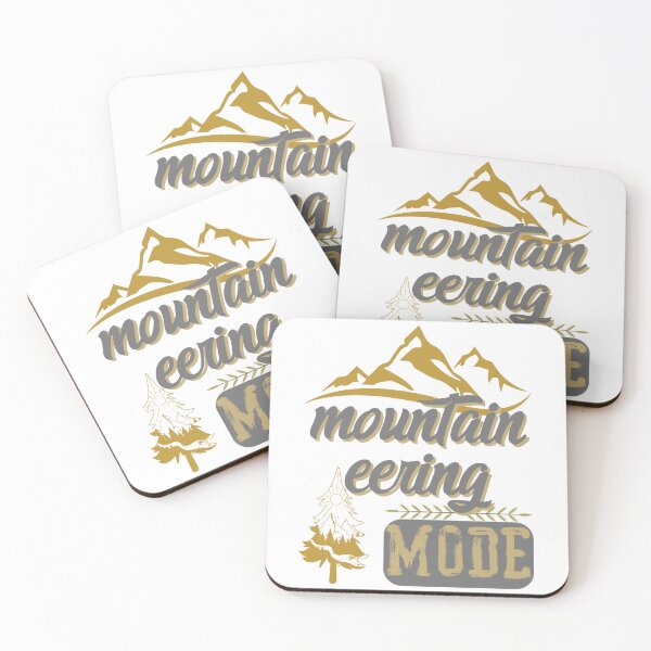 Item preview, mountain eering mode, forest river sun inside tree pine designed and sold by movie-popcorn.