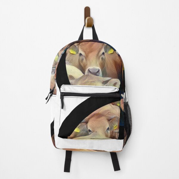 Item preview, The Curious cow painting designed and sold by FarmsteadAcers.