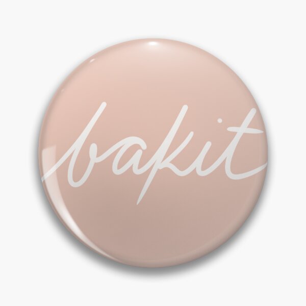 Item preview, Bakit - White Handwritten Script designed and sold by vidalandcomics.