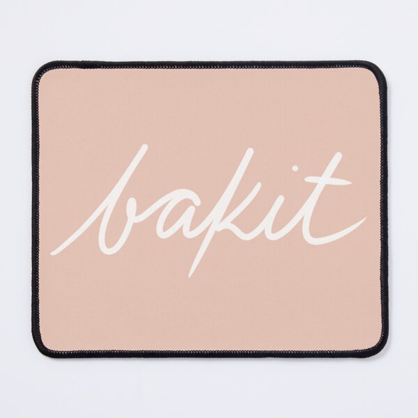 Item preview, Bakit - White Handwritten Script designed and sold by vidalandcomics.