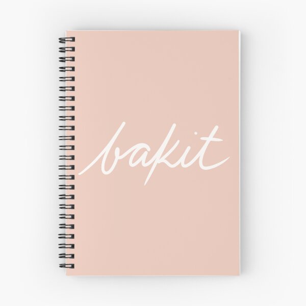 Item preview, Bakit - White Handwritten Script designed and sold by vidalandcomics.