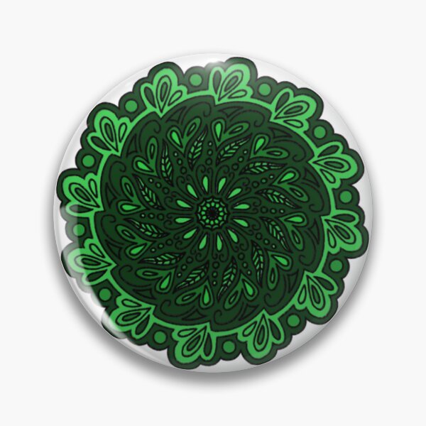 Item preview, Green Mandala designed and sold by radiantdark.
