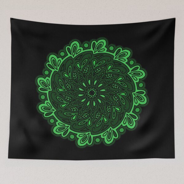 Item preview, Green Mandala designed and sold by radiantdark.