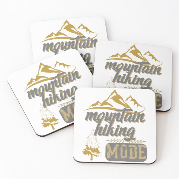 Item preview, mountain hiking mode, forest river sun inside tree pine designed and sold by movie-popcorn.
