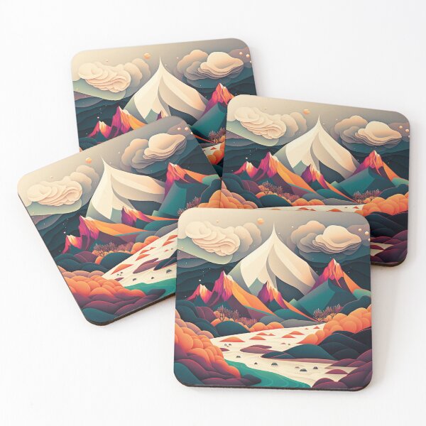 Item preview, Landscape #58 designed and sold by Cheese Design Studio.