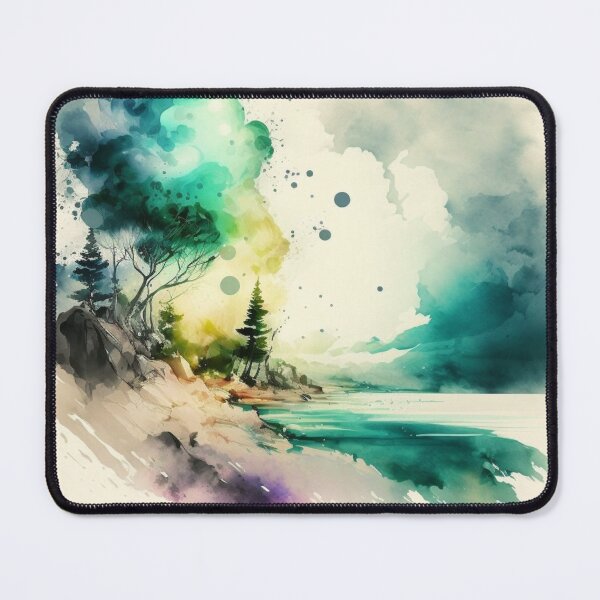 Item preview, Relaxing Watercolor #97 designed and sold by Avocado Design Studio.
