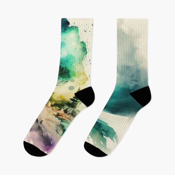 Item preview, Relaxing Watercolor #97 designed and sold by Avocado Design Studio.
