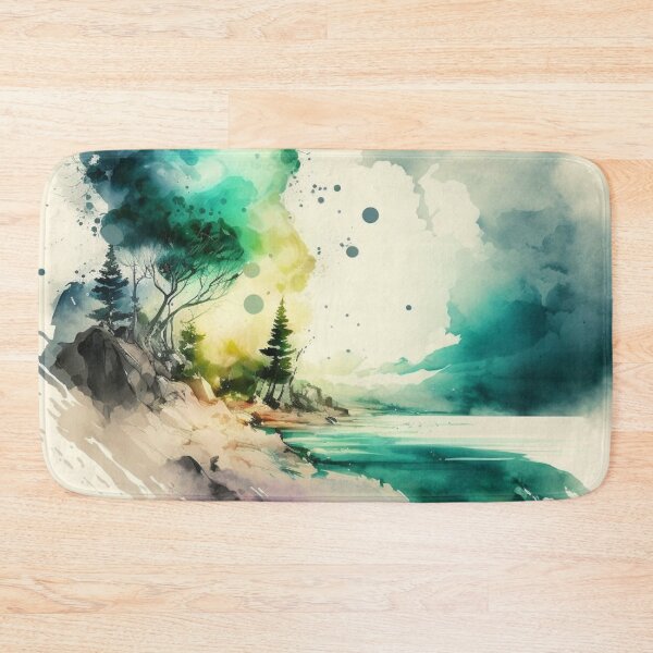 Item preview, Relaxing Watercolor #97 designed and sold by Avocado Design Studio.