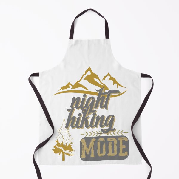 Item preview, night hiking mode, forest river sun inside tree pine designed and sold by movie-popcorn.