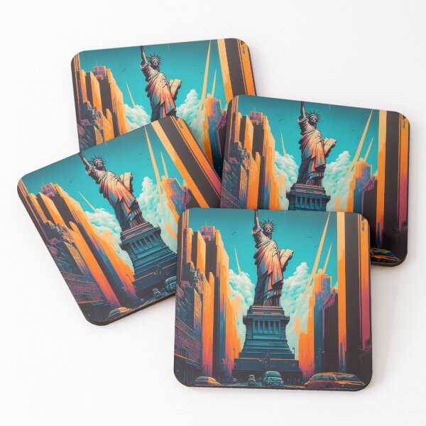 Aperçu de l'œuvre Artsy New York, Statue of Liberty 2 créée et vendue par Enea Kelo.