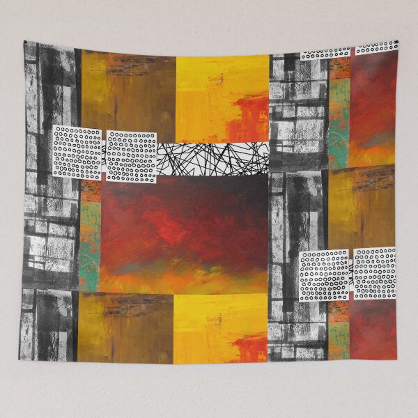 Item preview, Colorful Abstract Geometric Design  designed and sold by NancyMerkle.