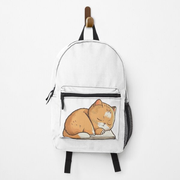 Item preview, Lindo gato tomando una siesta en un libro designed and sold by FOURWORDCREATE.