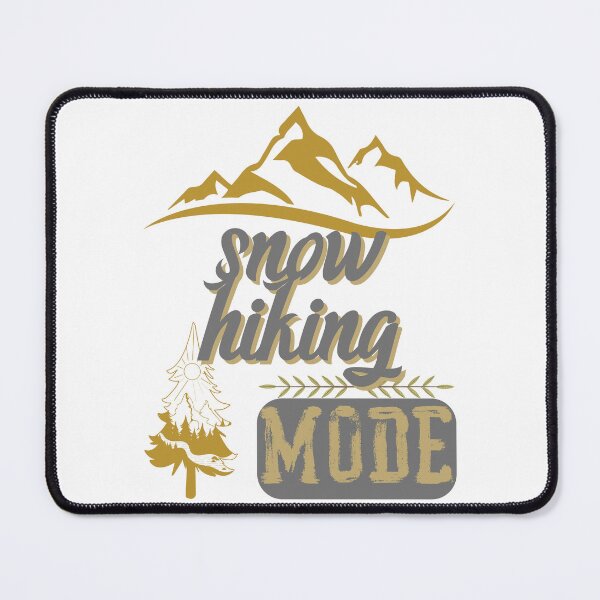 Item preview, snow hiking mode, forest river sun inside tree pine designed and sold by movie-popcorn.