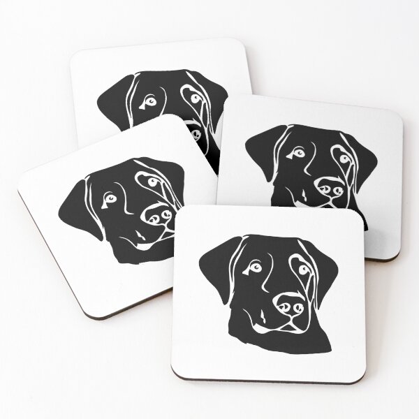Item preview, Black Labrador Minimalist Dog designed and sold by Whoofster.
