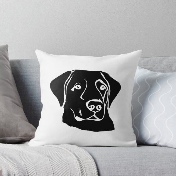 Item preview, Perro minimalista labrador negro designed and sold by Whoofster.