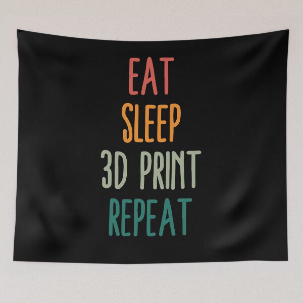 Item preview, Eat Sleep 3D Print Repeat designed and sold by Printint.