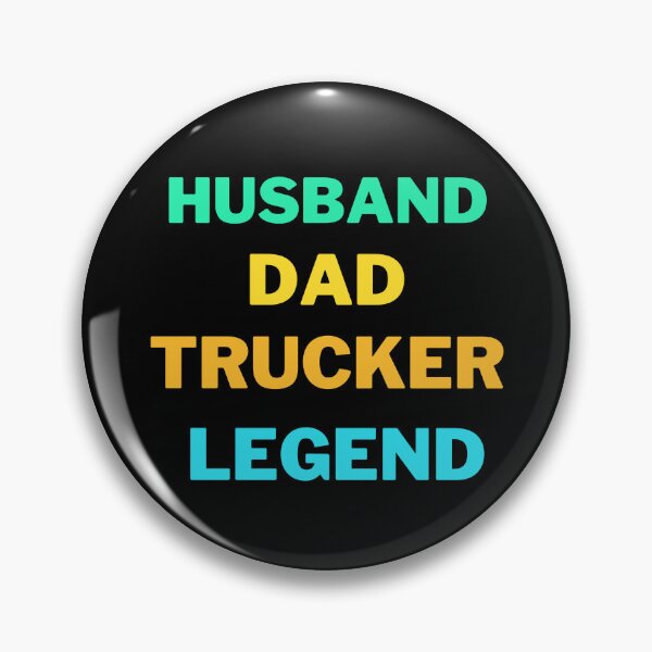 Item preview, Husband dad trucker legend designed and sold by Echo Aesthetics.