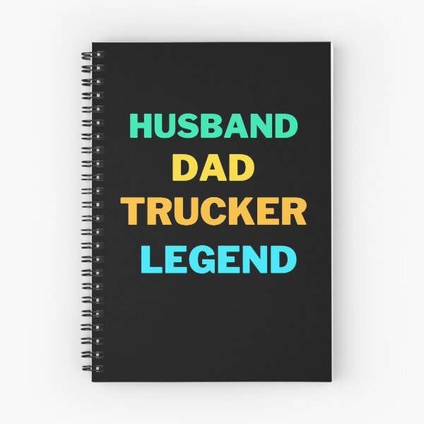 Item preview, Husband dad trucker legend designed and sold by Echo Aesthetics.