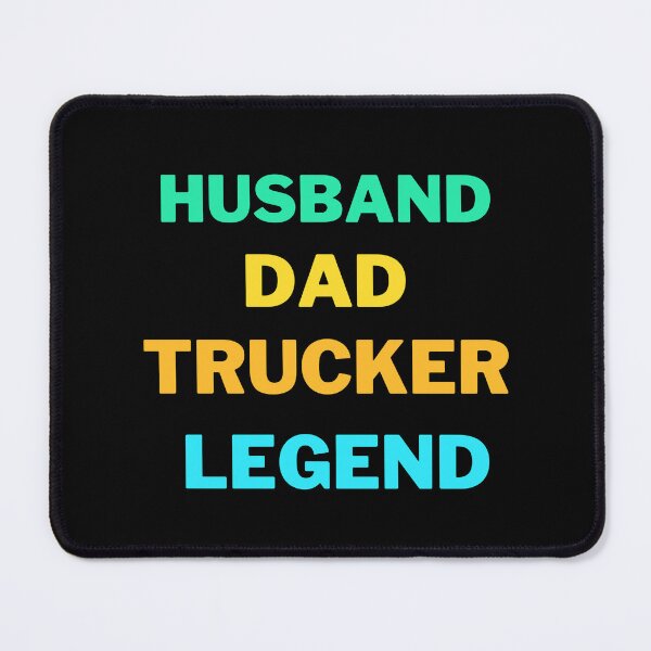 Item preview, Husband dad trucker legend designed and sold by Echo Aesthetics.