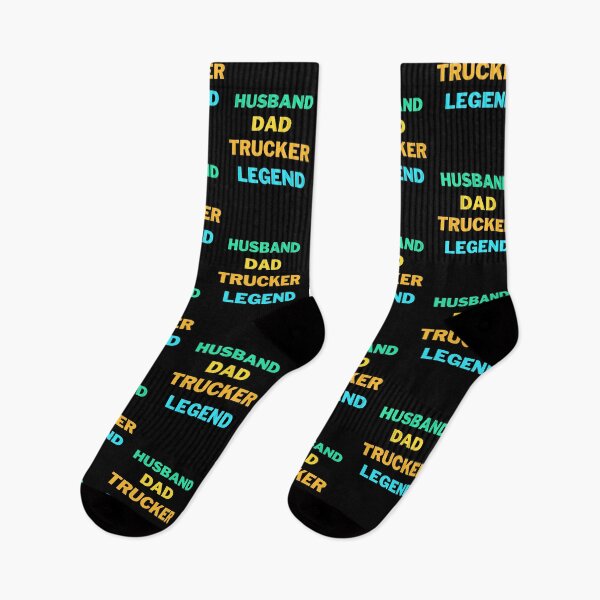 Item preview, Husband dad trucker legend designed and sold by Echo Aesthetics.