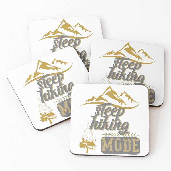 Item preview, steep hiking mode, forest river sun inside tree pine designed and sold by movie-popcorn.