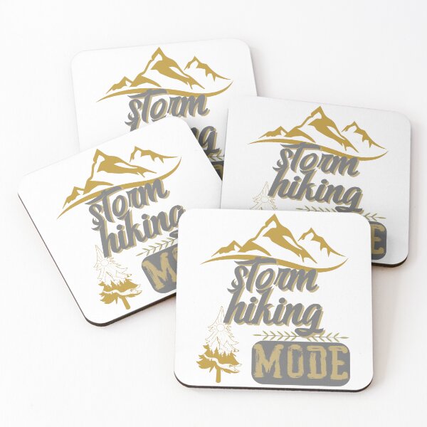 Item preview, storm hiking mode, forest river sun inside tree pine designed and sold by movie-popcorn.