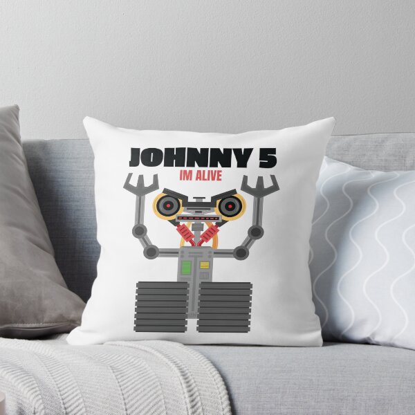 Item preview, Johnny 5 Im Alive Short Circuit 1980s Classic Movie Robot Number 5 Need Input  designed and sold by doseofwin.
