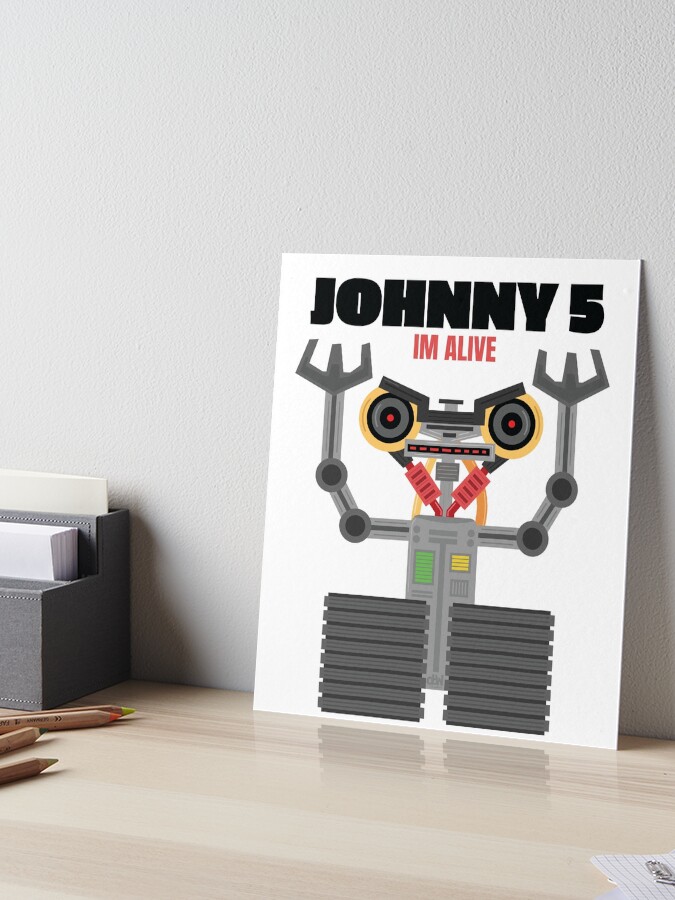 Johnny 5 Im Alive Short Circuit 1980s Classic Movie Robot