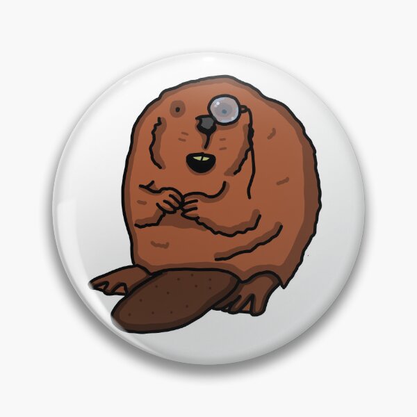 Item preview, Beaver with Monocle designed and sold by Vattila.