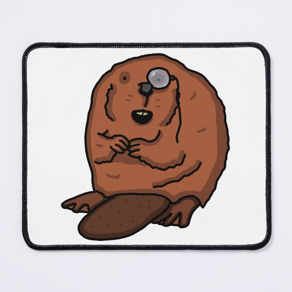 Item preview, Beaver with Monocle designed and sold by Vattila.